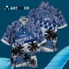 Toronto Maple Leafs Palm Tree Pattern Hawaiian shirt 3