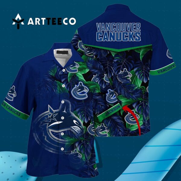 Vancouver Canucks Summer Hawaiian shirt 3