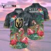 Vegas Golden Knights Flamigo Summer Hawaiian shirt 2
