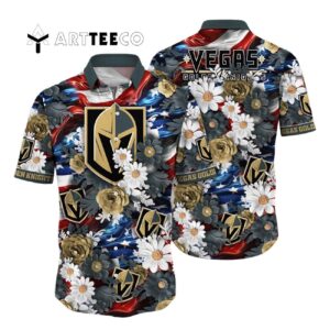 Vegas Golden Knights Independence Day Summer Hawaiian shirt 1