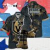 Vegas Golden Knights Palm Tree Summer Hawaiian shirt 4