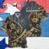 Vegas Golden Knights Summer Flower Hawaiian shirt 4