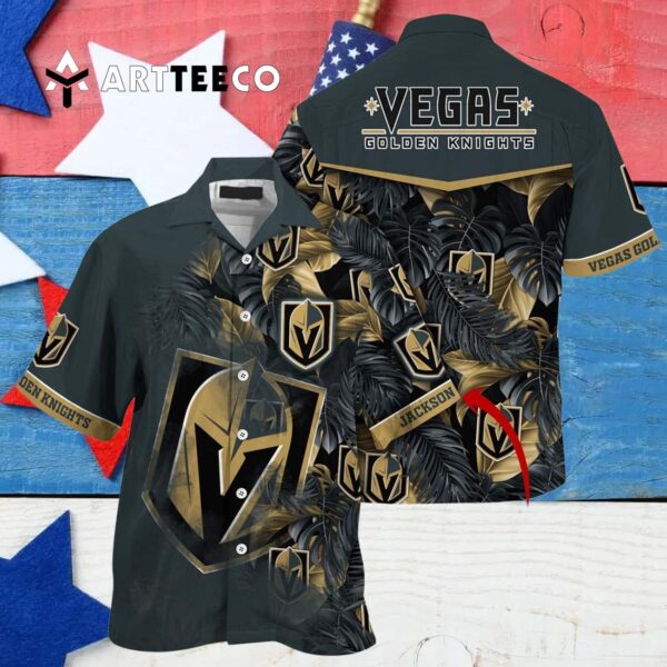 Vegas Golden Knights Summer Hawaiian shirt 4