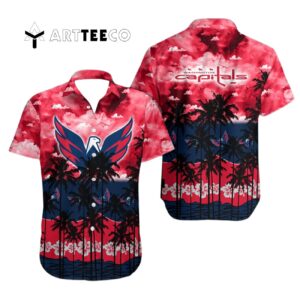 Washington Capitals And Tree Hawaiian shirt 1