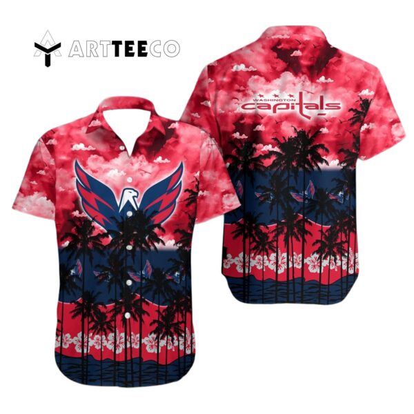 Washington Capitals And Tree Hawaiian shirt 1