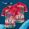 Washington Capitals Flamigo Summer Hawaiian shirt 3