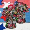 Washington Capitals Flower Summer Hawaiian shirt 4