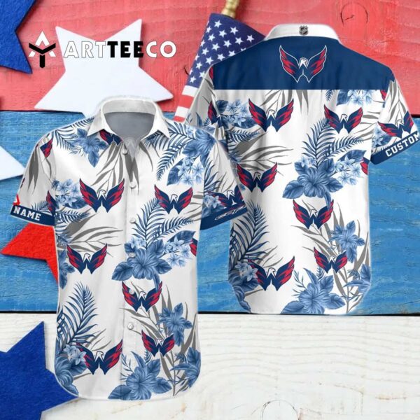 Washington Capitals Hockey For Fans Hawaiian shirt 4