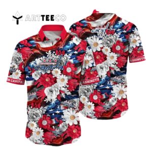 Washington Capitals Independence Day Summer Hawaiian shirt 1