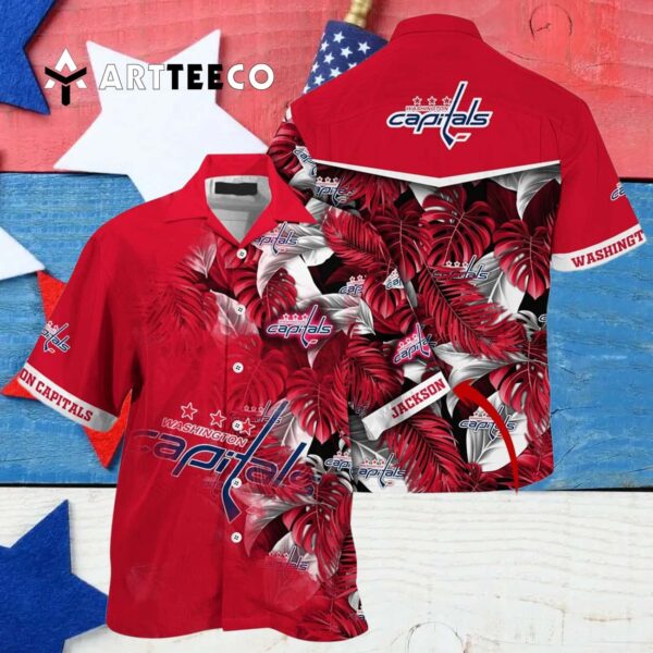 Washington Capitals Summer Hawaiian shirt 4