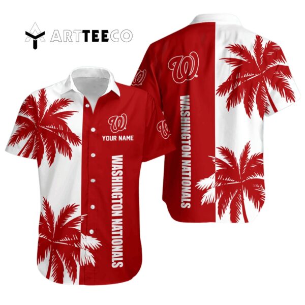 Washington Nationals Coconut Mlb 2025 Hawaiian Shirt 1