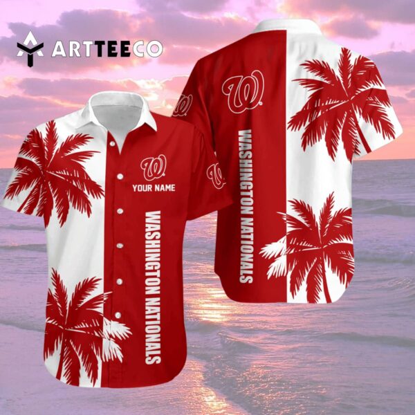 Washington Nationals Coconut Mlb 2025 Hawaiian Shirt 2