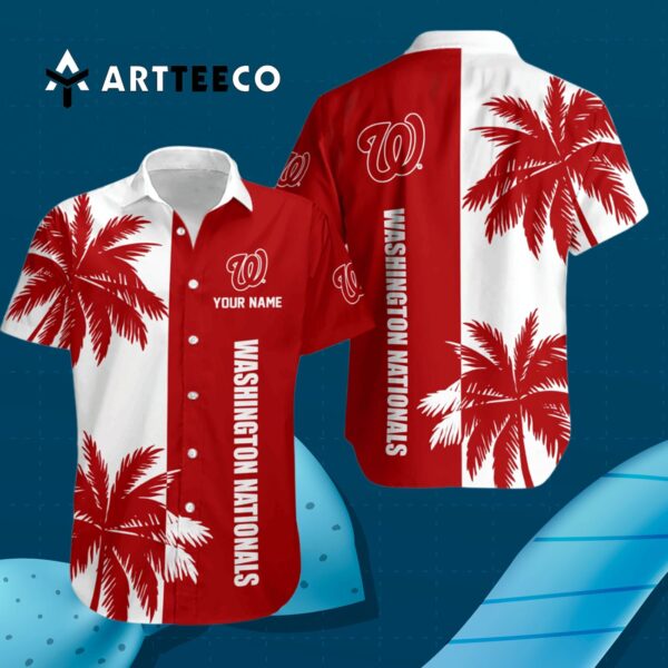 Washington Nationals Coconut Mlb 2025 Hawaiian Shirt 3