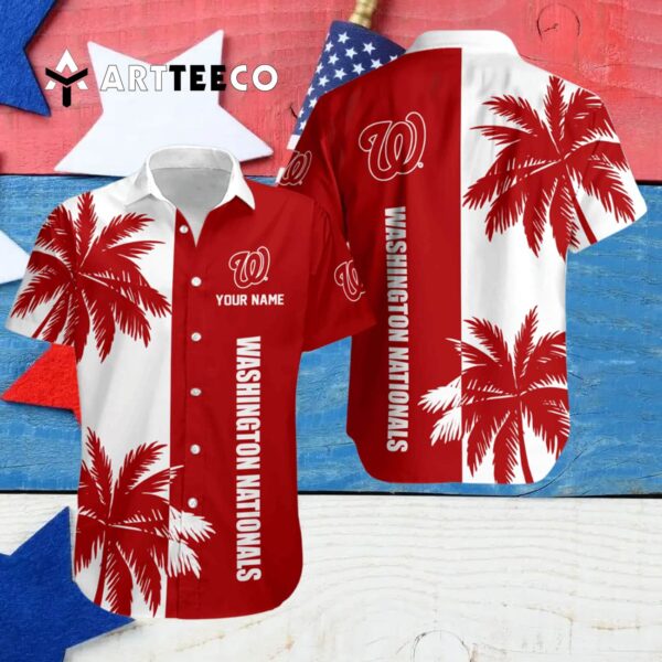 Washington Nationals Coconut Mlb 2025 Hawaiian Shirt 4