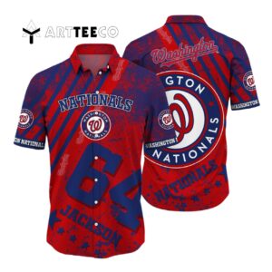 Washington Nationals Mlb Hawaiian Shirt 1