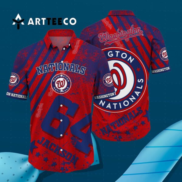 Washington Nationals Mlb Hawaiian Shirt 3