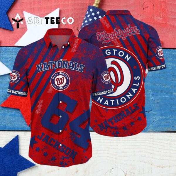 Washington Nationals Mlb Hawaiian Shirt 4