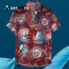 Washington Nationals Retro Logo Hawaiian Shirt 3