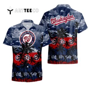 Washington Nationals Trending Summer Gift For Fan Hawaiian Shirt 1
