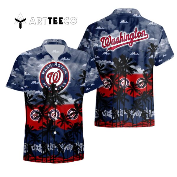 Washington Nationals Trending Summer Gift For Fan Hawaiian Shirt 1