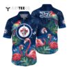 Winnipeg Jets Flamigo Summer Hawaiian shirt 1