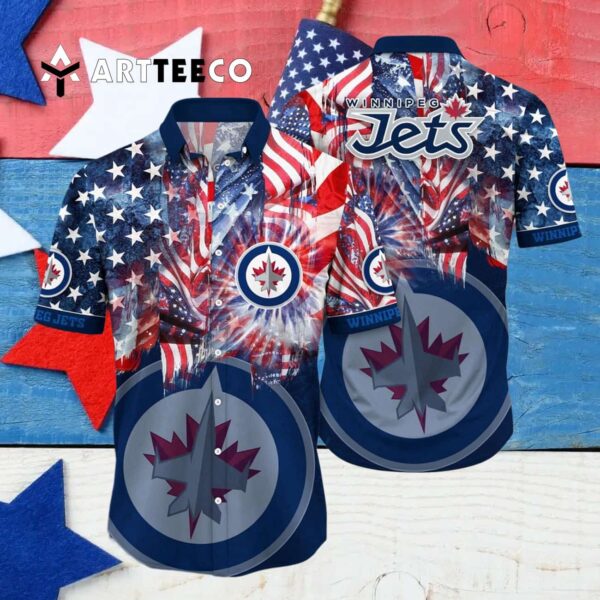 Winnipeg Jets For Fans Hawaiian shirt 4