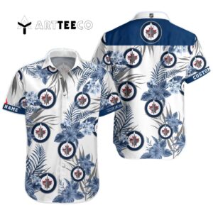 Winnipeg Jets Hockey For Fans Hawaiian shirt 1