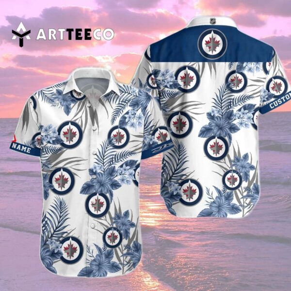 Winnipeg Jets Hockey For Fans Hawaiian shirt 2