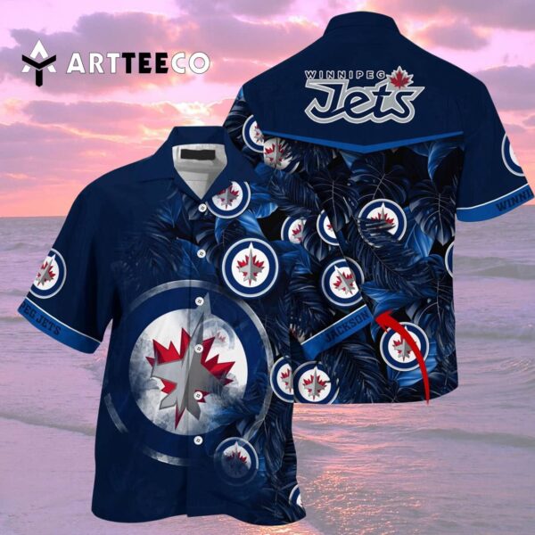 Winnipeg Jets Summer Hawaiian shirt 2
