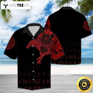 Amazing Viking Happy Fathers Day Hawaiian Shirt