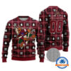 Arizona Coyotes Personalized Snow Tree Christmas Ugly Sweater