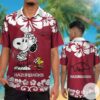 Arkansas Razorbacks Snoopy Hawaiian Shirt