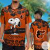 Baltimore Orioles Snoopy Hawaiian Shirt Tagotee