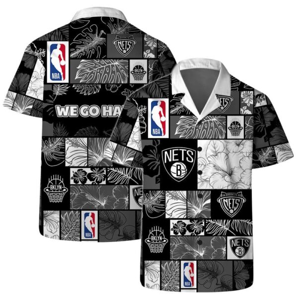 Brooklyn Nets Urban Jungle Hawaiian Shirt