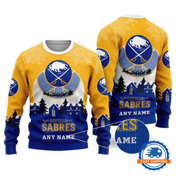 Buffalo Sabres Hockey New Design Litmited Christmas Ugly Sweater