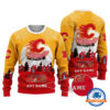 Calgary Flames Hockey New Design Litmited Christmas Ugly Sweater