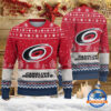 Carolina Hurricanes Hockey Team Design New Christmas Ugly Sweater