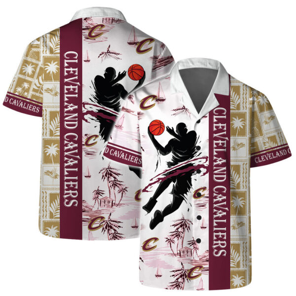 Cleveland Cavaliers Slam Dunk Island Hawaiian Shirt