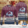 Colorado Avalanche Hockey Team Design New Christmas Ugly Sweater