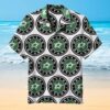 Dallas Stars Circular Emblem Hawaiian Shirt