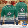 Dallas Stars Hockey Team Design New Christmas Ugly Sweater