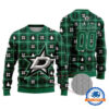 Dallas Stars Personalized Snow Tree Christmas Ugly Sweater