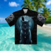 Fenrir Viking Wolf And Moon Happy Fathers Day Hawaiian Shirt
