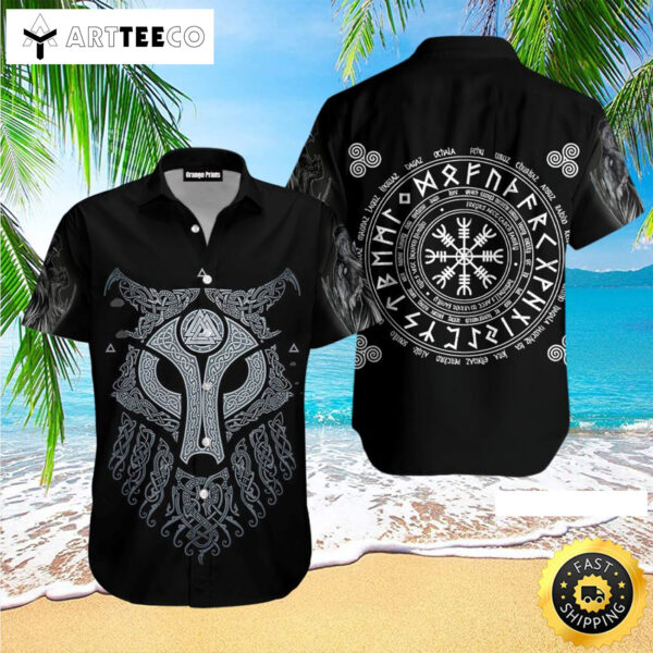 Fenrir Vikings Happy Fathers Day Hawaiian Shirt