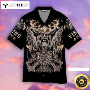 Love Viking Odin Happy Fathers Day Hawaiian Shirt