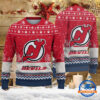New Jersey Devils Hockey Team Design New Christmas Ugly Sweater