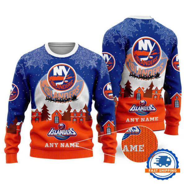 New York Islanders Hockey New Design Litmited Christmas Ugly Sweater