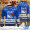 New York Rangers Hockey Team Design New Christmas Ugly Sweater