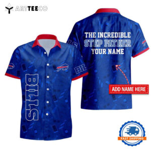 Nfl Buffalo Bills The Increadible Step Fathers Day Hawaiian Shirt