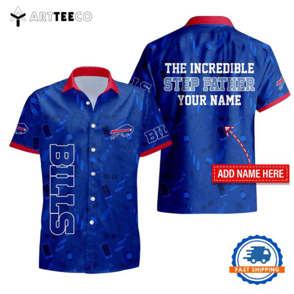 Nfl Buffalo Bills The Increadible Step Fathers Day Hawaiian Shirt